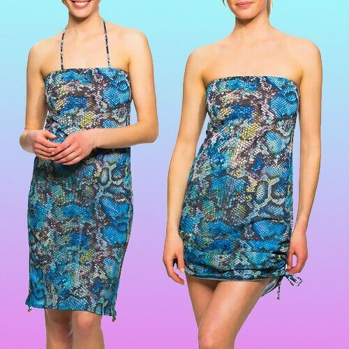 Kiniki tan through dress - through,