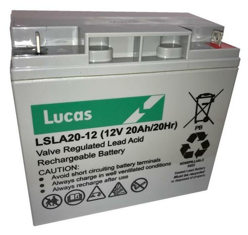 Lucas 12v 20ah vrla - 20ah,