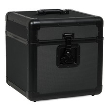 Vinyl Case - 12" Record Case (100 LPs) Black/Black