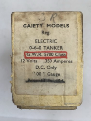 Gaiety models gwr - 0-6-0, 5700