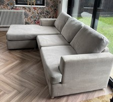 DFS Freya Cream 4 Seater Sofa