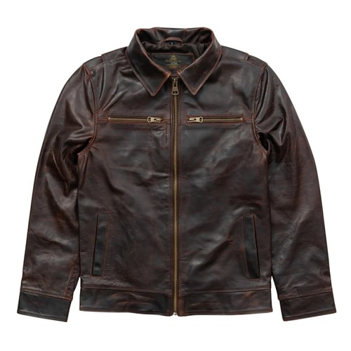 Men vintage black full - full, grain
