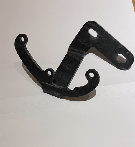 Lambretta exhaust mounting