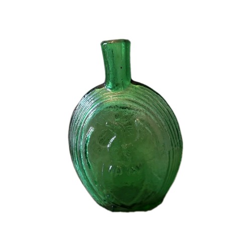 Vintage green glass - green, american