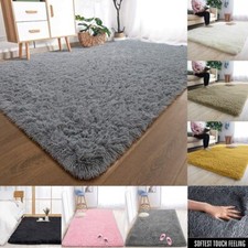 Fluffy Large Rugs Anti-Slip