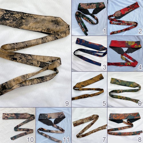 Womens printed belt - belt, japanese
