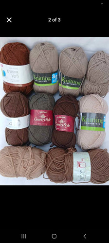 Earth tone wool - -, –