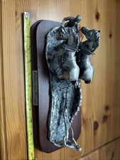 Mounted Pulling The Plough