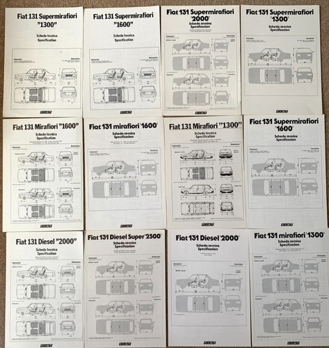 Fiat 131 mirafiori - fiat,