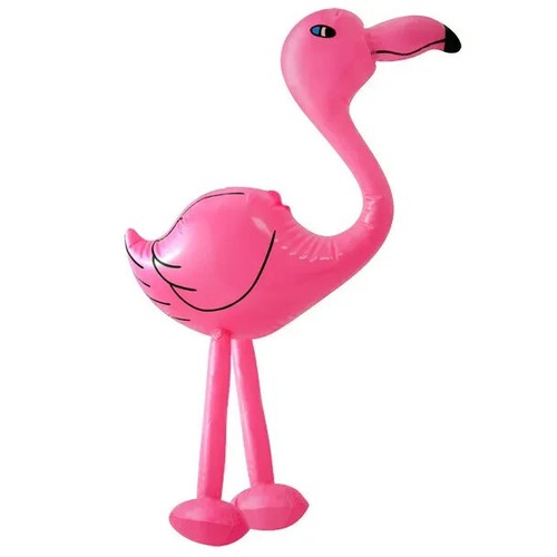 Inflatable pink flamingo 64cm - inflatable,