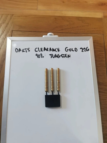 Darts clearance 22g gold - clearance,