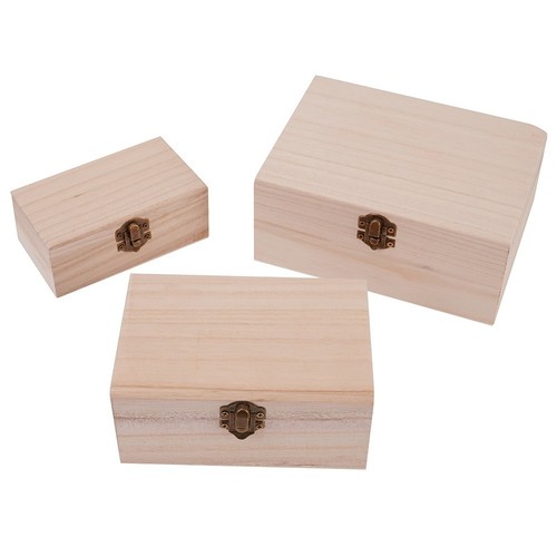 Wooden storage box - storage, with