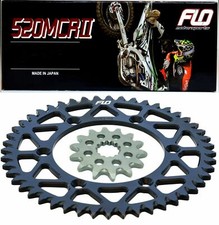 KAWASAKI KX450F FLO Gold Motocross Chain & BLK Sprocket Combo Kit 50/13T