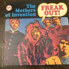 Zappa - The Mothers Of Invention - Freak Out! - 1971 UK Double LP