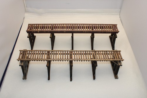 Pair home built wooden - pair,