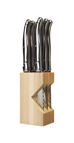 Laguiole steak knife set 6 - laguiole,