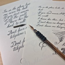 6 Vintage John Heath Nibs, Nº