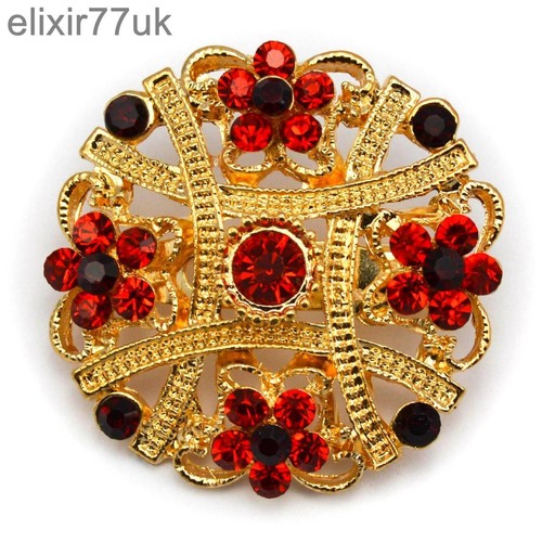 New gold sparkly flower - new,