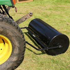 Towable Garden Roller Towed Lawn Rolling Tow Behind Heavy Duty Sand/Water 120L