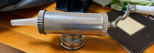 Vintage manual sausage filler - sausage,