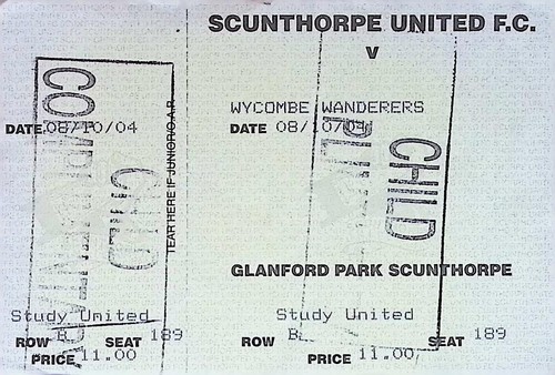 Scunthorpe united wycombe - scunthorpe,