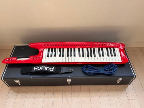 Roland red midi keytar - ax-1,
