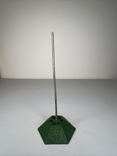Cast iron receipt spike - receipt, holder