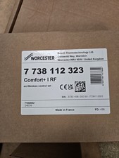 Worcester Bosch Comfort+ I RF Wireless Control Set. Brand New In Box Free Post