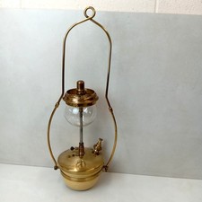 Vintage Tilley KL80 Hanging Oil Lamp - Polished & Restored