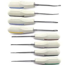 Set Of 8 Luxating Root Elevators Oral Surgery Tooth Extracting Extraction Dental