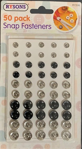 Snap fasteners sew - snap, x