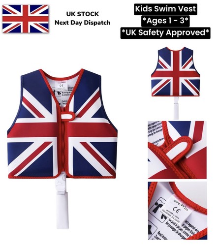 Kids swimming vest neoprene - vest,