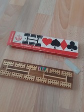 Vintage Wooden Cribbage Board