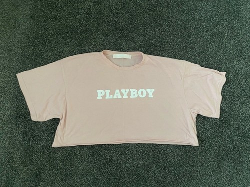 Missguided playboy cropped - x,