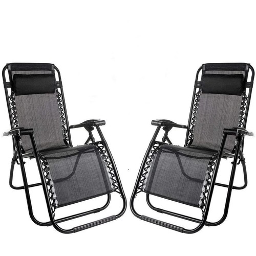 Zero gravity chairs set 2 - zero, of