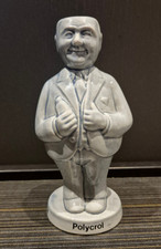 WADE Polycrol Double Sided Sad/Happy Man Posy Vase/Pot 1980 Limited Edition