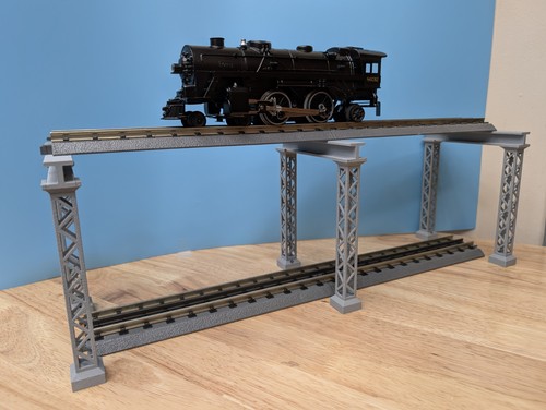 Trestles for elevated train - for, o