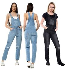 Womens Denim Jeans Dungarees