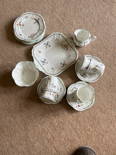 Shelley bone china vintage - shelley,