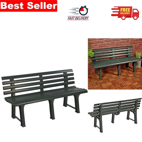 Seater modern plastic bench - 3-seater,