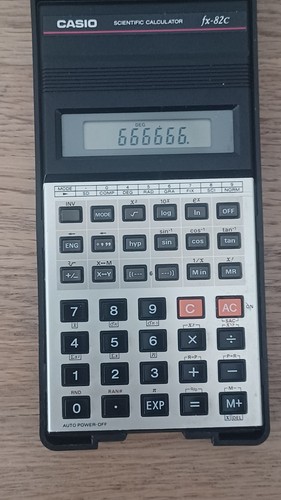 Vintage casio 82c - vintage, fx-82c