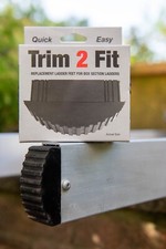 Trim 2 Fit Replacement Ladder Rubber Feet , Box Section Step & Extension Ladders