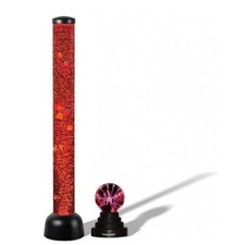 Sensory Mood Light Bubbles Water Tube Aquarium - 100cm & Plasma Ball