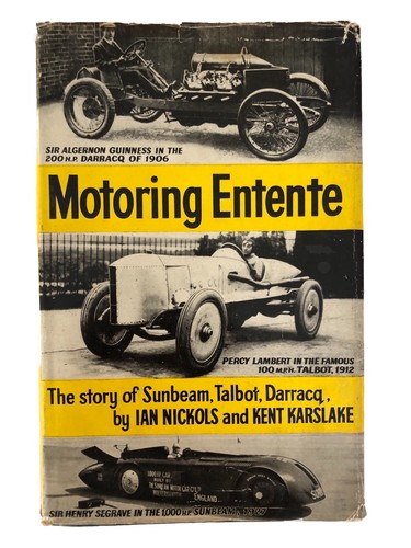 Motoring entente sunbeam - entente,