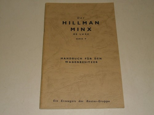 Operating manual handbook - manual,