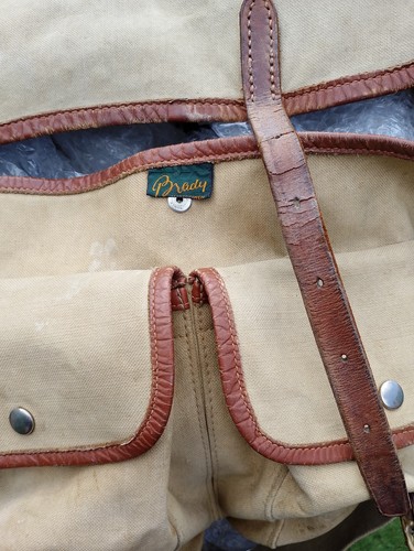 Vintage brady canvas fishing - vintage,