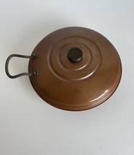 Vintage Copper Bedwarmer With