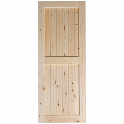 Pine framed ledged and - framed, braced