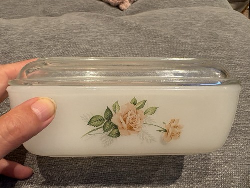 Arcopal vintage butter dish - vintage,