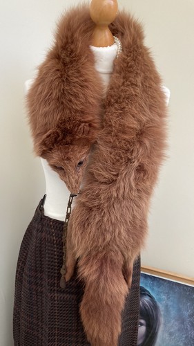 Vintage fox fur stole - vintage,